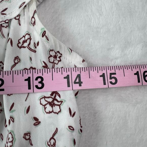 Free People Stay With You Floral Stain Cropped Tank Top Size Small - Picture 9 of 11